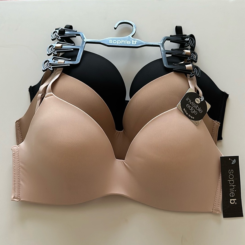 Sophie b invisible edge bras